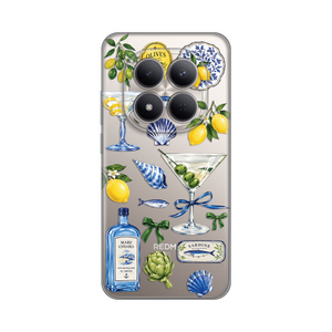 Silikonska maska / futrola print za Xiaomi Redmi Note 15 Pro 5G Mediterranean Martini.
