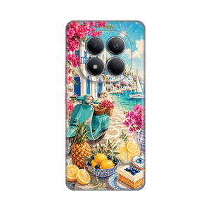 Silikonska maska / futrola print ultra tanka za Xiaomi Redmi Note 15 Pro 4G Summer in Greece.