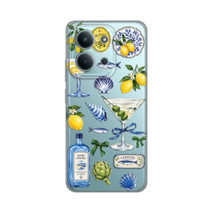 Silikonska maska / futrola print za Xiaomi Redmi 15C 4G Mediterranean Martini.