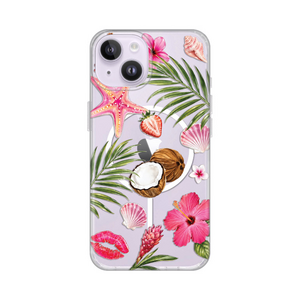 Maska / futrola print Magsafe za iPhone 13/14 6.1 Coconut Paradise.
