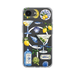 Maska / futrola print Magsafe za iPhone 16e/17e 6.1 Mediterranean Martini.