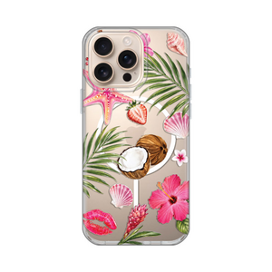 Maska / futrola print Magsafe za iPhone 16 Pro Max 6.9 Coconut Paradise.