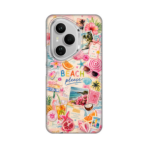 Silikonska maska / futrola print ultra tanka za Huawei Honor 400 Pro Beach Please.