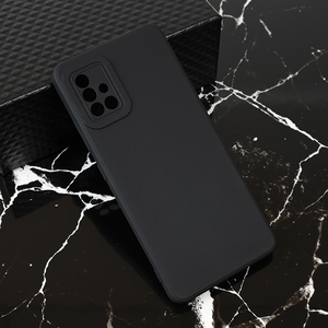 Silikonska maska / futrola Teracell Giulietta za Samsung A515F Galaxy A51 mat crna.