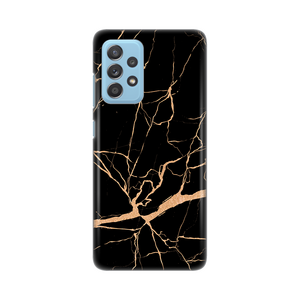 Silikonska maska / futrola print za Samsung A525 Galaxy A52 4G/A526 Galaxy A52 5G/A528B Galaxy A52s 5G All crni.