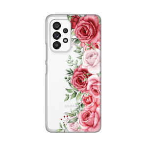 Silikonska maska / futrola print ultra tanka za Samsung A536 Galaxy A53 5G Wild Roses.