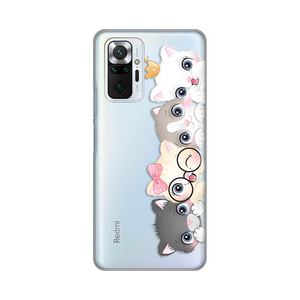 Silikonska maska / futrola print ultra tanka za Xiaomi Redmi Note 10 Pro/Redmi Note 10 Pro Max Cats.