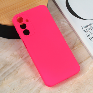 Silikonska maska / futrola Teracell Giulietta za Samsung A156 Galaxy A15 5G mat pink.