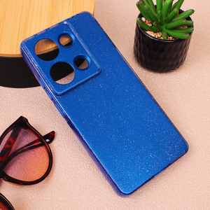 Maska / futrola Sparkle Dust za Xiaomi Redmi Note 13 Pro 4G tamno plava.