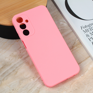 Silikonska maska / futrola Teracell Giulietta za Samsung A156 Galaxy A15 5G mat roze.