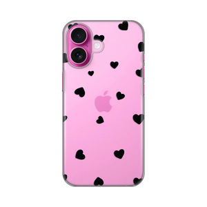 Silikonska maska / futrola print ultra tanka za iPhone 16 6.1 Hearts.