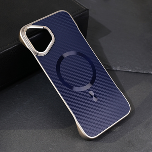Maska / futrola Magsafe Carbon za iPhone 16 Plus 6.7 plava.