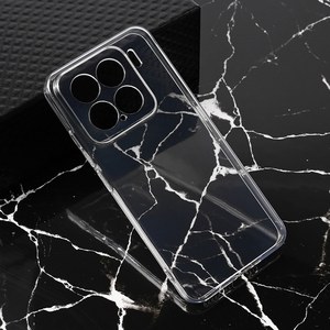 Silikonska maska / futrola Teracell Giulietta za Xiaomi 15 providna.