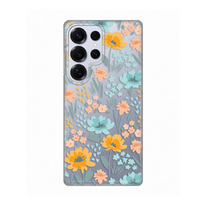 Silikonska maska / futrola print ultra tanka za Samsung S938 Galaxy S25 Ultra Lovely Flowers.