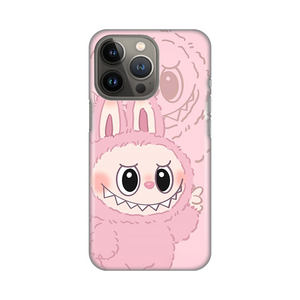 Silikonska maska / futrola print za iPhone 13 Pro La Bubu Pink.
