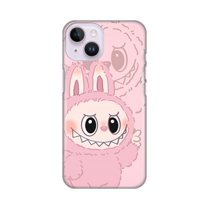 Silikonska maska / futrola print za iPhone 14 La Bubu Pink.