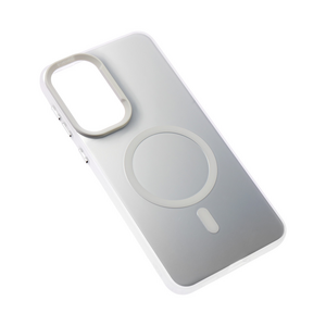 Maska / futrola Magsafe providna za Samsung A576 Galaxy A57 5G srebrna.