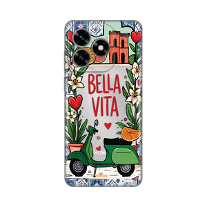 Silikonska maska / futrola print ultra tanka za Huawei Honor X5c Plus Bella Vita.
