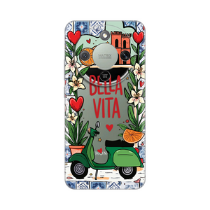 Silikonska maska / futrola print ultra tanka za Huawei Honor Magic 8 Lite Bella Vita.