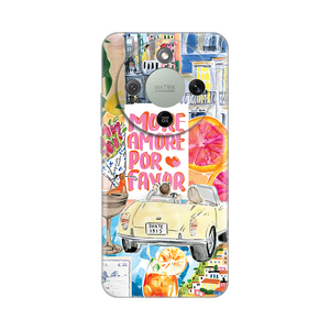 Silikonska maska / futrola print za Huawei Honor Magic 8 Lite More Amore.