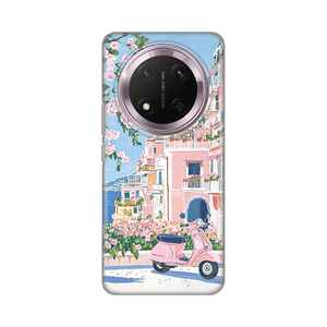 Silikonska maska / futrola print za Huawei Honor Magic 7 lite Pink Italy.