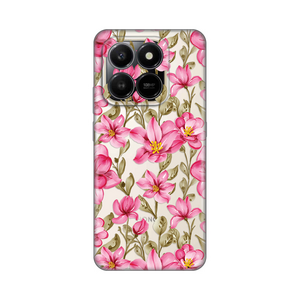 Silikonska maska / futrola print za Honor X7d 4G/400 Smart 5G Magnolia.