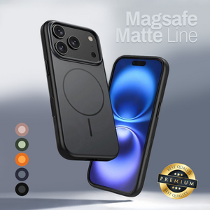 Maska / futrola Magsafe mat Line za iPhone 16 Pro Max 6.9 siva.