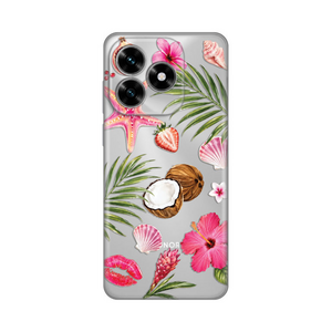 Silikonska maska / futrola print za Huawei Honor X5c Plus Coconut Paradise.