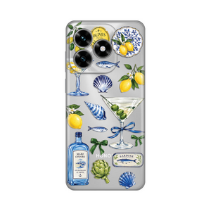 Silikonska maska / futrola print za Huawei Honor X5c Plus Mediterranean Martini.