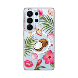 Maska / futrola print Magsafe za Samsung S948 Galaxy S26 Ultra Coconut Paradise.