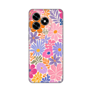 Silikonska maska / futrola print za Huawei Honor X5c Plus Sunny Petals.