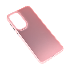 Maska / futrola providna za Samsung A376 Galaxy A37 roze.