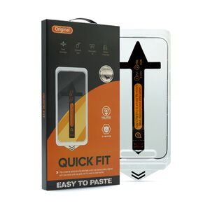 GLASS - Staklena zaštita za ekran 2.5D QUICK FIT za iPhone 13/13 Pro/14/16e/17e (6.1) (MS).