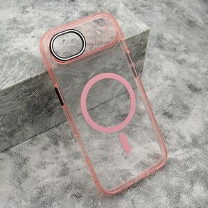 Maska / futrola COLOR RING MagSafe za iPhone 17 Air roze (MS).