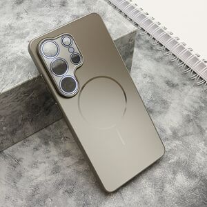 Maska / futrola COLOR METAL MagSafe za Samsung S948 Galaxy S26 Ultra 5G srebrna (MS).