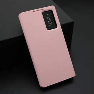 Maska / futrola na preklop Smart Window za Samsung S928 Galaxy S24 Ultra 5G roze (MS).