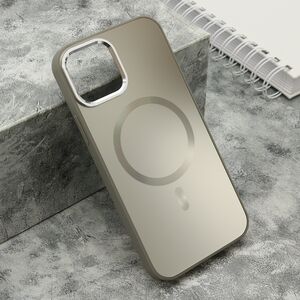 Maska / futrola COLOR METAL MagSafe za iPhone 12/12 Pro (6.1) tamno plava (MS).