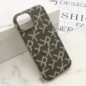 Maska / futrola MONOGRAM MagSafe za iPhone 15 siva (MS).