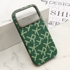 Maska / futrola MONOGRAM MagSafe za iPhone 17 Pro zelena (MS).