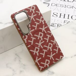 Maska / futrola MONOGRAM MagSafe za Samsung S938 Galaxy S25 Ultra 5G crvena (MS).