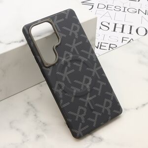 Maska / futrola MONOGRAM MagSafe za Samsung S938 Galaxy S25 Ultra 5G crna (MS).
