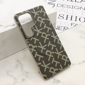 Maska / futrola MONOGRAM MagSafe za Samsung S938 Galaxy S25 Ultra 5G siva (MS).