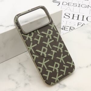 Maska / futrola MONOGRAM MagSafe za iPhone 17 Pro Max (6.9) siva (MS).
