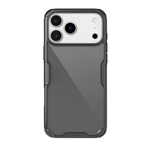 Maska / futrola NILLKIN Nature Pro za iPhone 17 Pro Max (6.9) providno crna (MS).