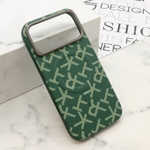 Maska / futrola MONOGRAM MagSafe za iPhone 17 Pro Max (6.9) zelena (MS).