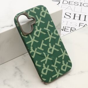 Maska / futrola MONOGRAM MagSafe za iPhone 16 (6.1) zelena (MS).