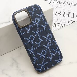 Maska / futrola MONOGRAM MagSafe za iPhone 15 plava (MS).