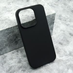 Maska / futrola GENTLE COLOR za iPhone 15 Pro (6.1) crna (MS).
