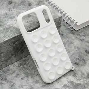 Maska / futrola OCTOBUDDY za iPhone 17 Pro Max (6.9) bela (MS).