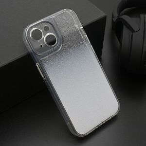 Maska / futrola OMBRE GLITTER za iPhone 15 bela (MS).
